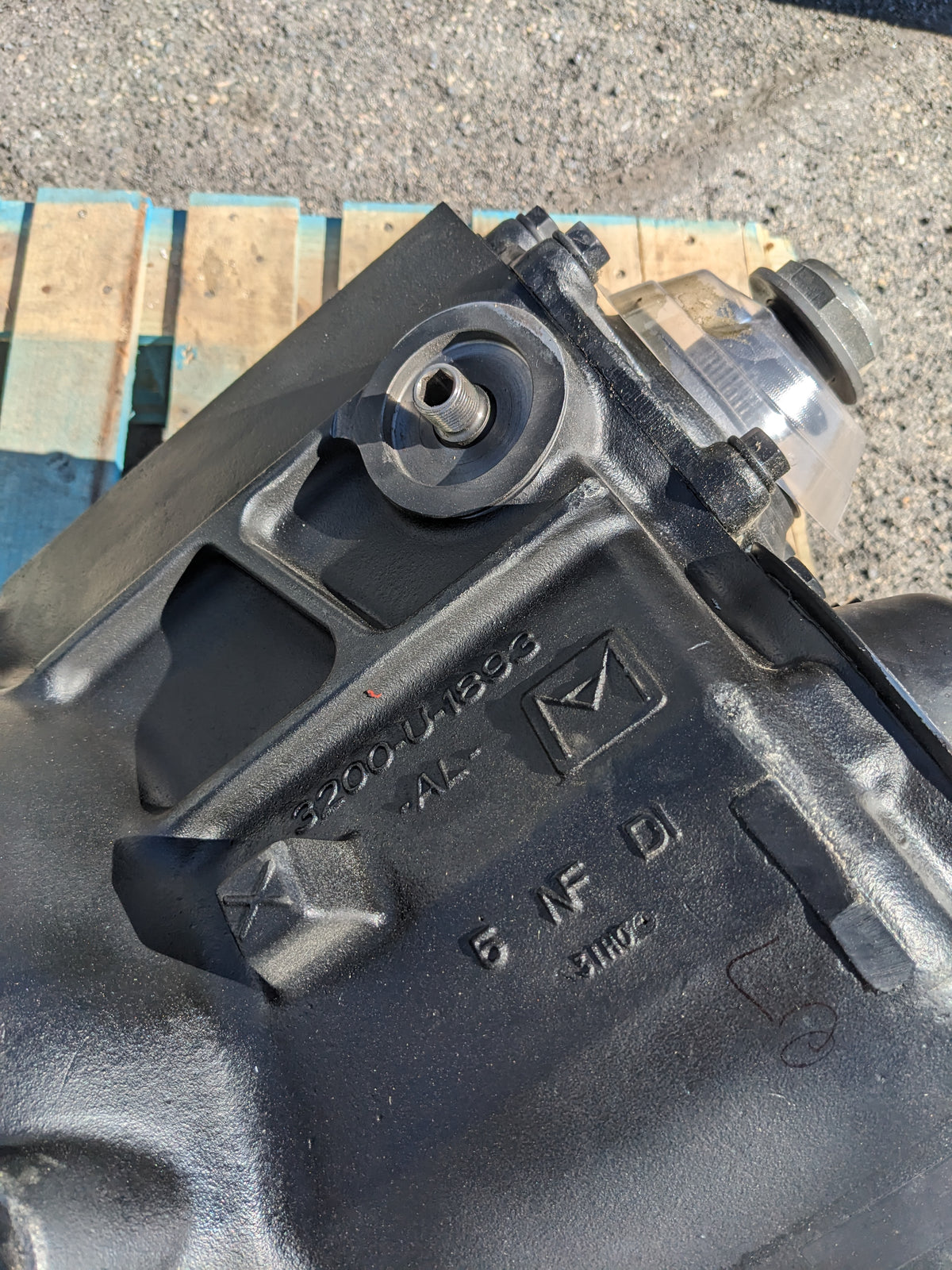 MERITOR/ROCKWELL 3200-U-1893 FRONT REAR DIFFERENTIAL ASSY 4.55GR NEW #1 S-343