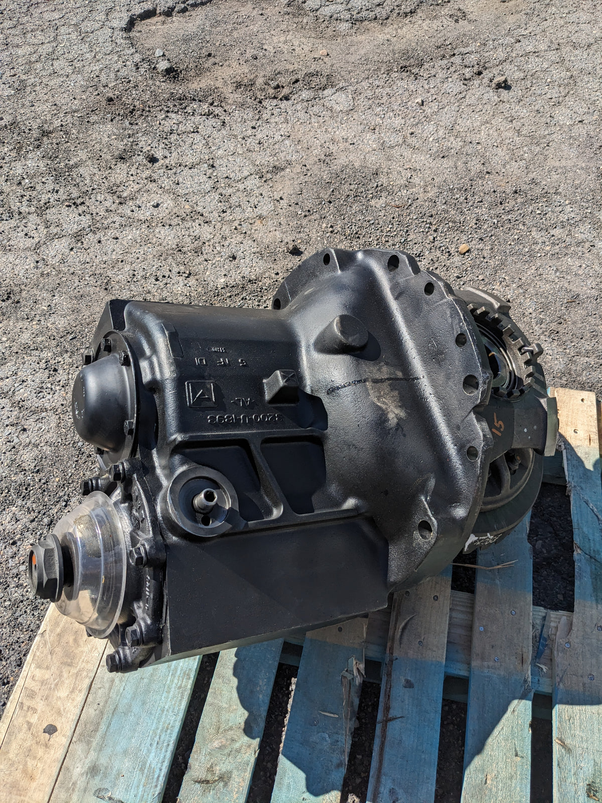 MERITOR/ROCKWELL 3200-U-1893 FRONT REAR DIFFERENTIAL ASSY 4.55GR NEW #1 S-343