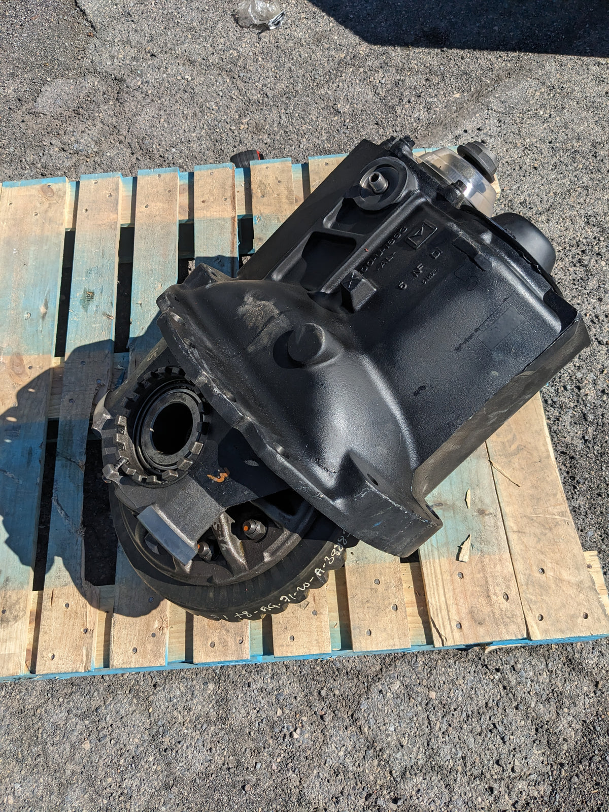 MERITOR/ROCKWELL 3200-U-1893 FRONT REAR DIFFERENTIAL ASSY 4.55GR NEW #1 S-343