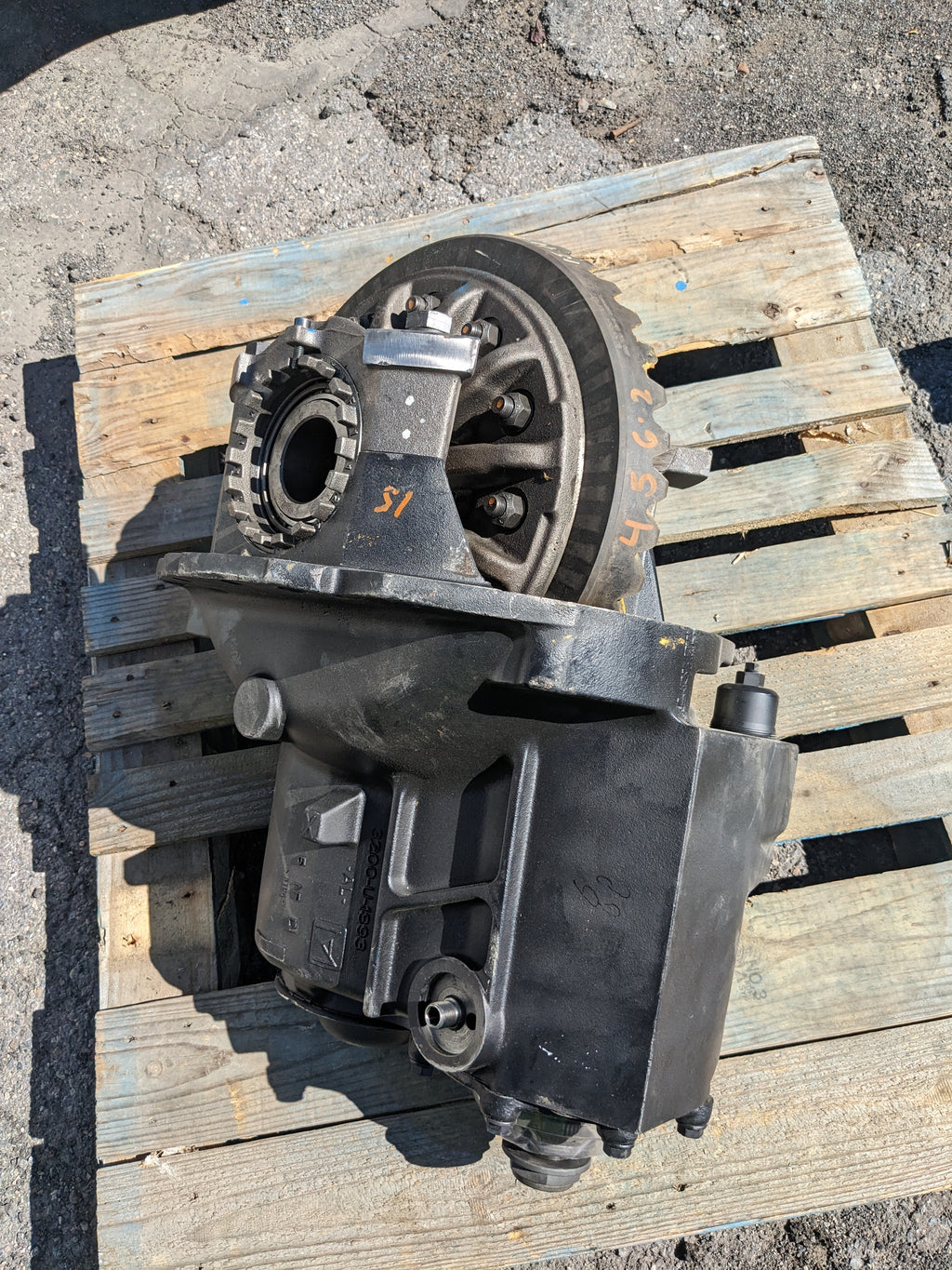 MERITOR/ROCKWELL 3200-U-1893 FRONT REAR DIFFERENTIAL ASSY 4.55GR NEW #2 S-343