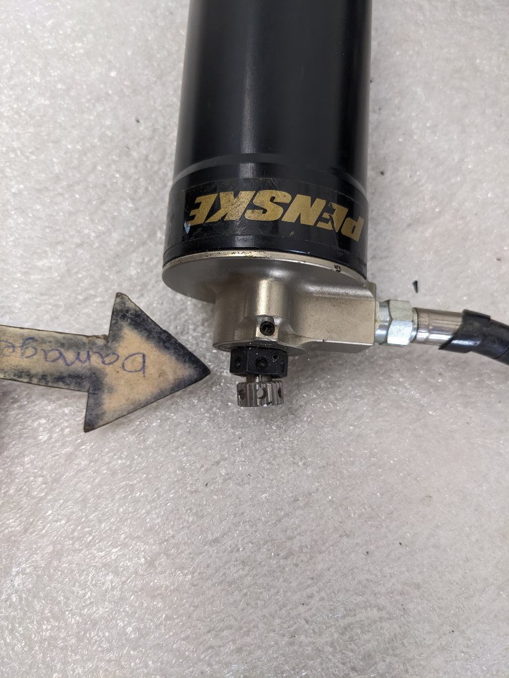 PENSKE 8983 ADJUSTABLE DRAG MOTORCYCLE SHOCK W/ REMOTE RESERVOIR NEW R9