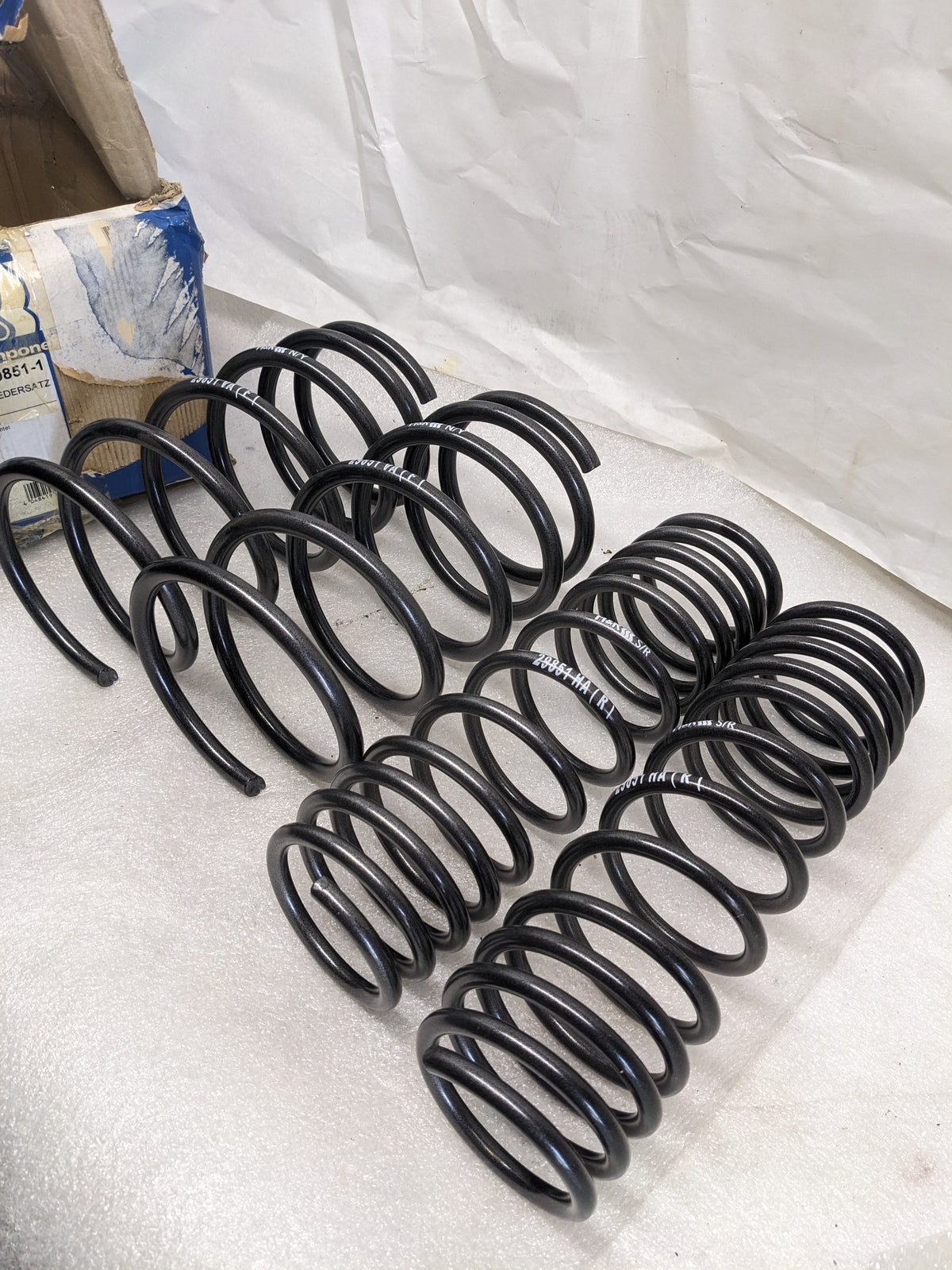 H&R 2981-1 LOWERING SPORT SPRINGS SET FOR TOYOTA STARLET NEW R15
