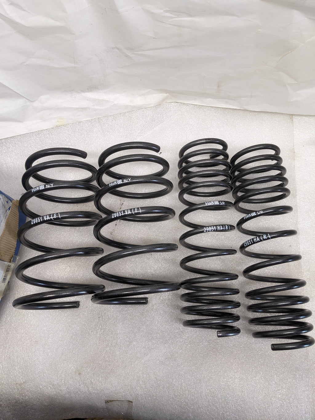 H&R 2981-1 LOWERING SPORT SPRINGS SET FOR TOYOTA STARLET NEW R15