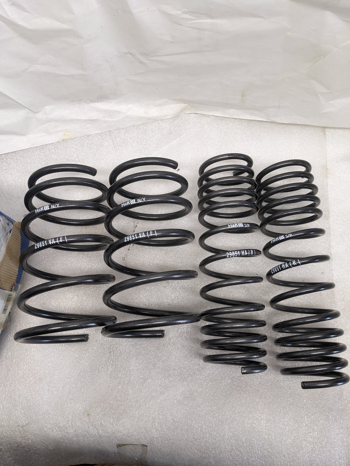 H&R 2981-1 LOWERING SPORT SPRINGS SET FOR TOYOTA STARLET NEW R15