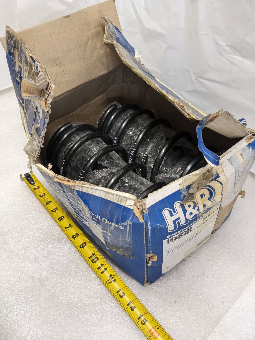 H&R 2981-1 LOWERING SPORT SPRINGS SET FOR TOYOTA STARLET NEW R15