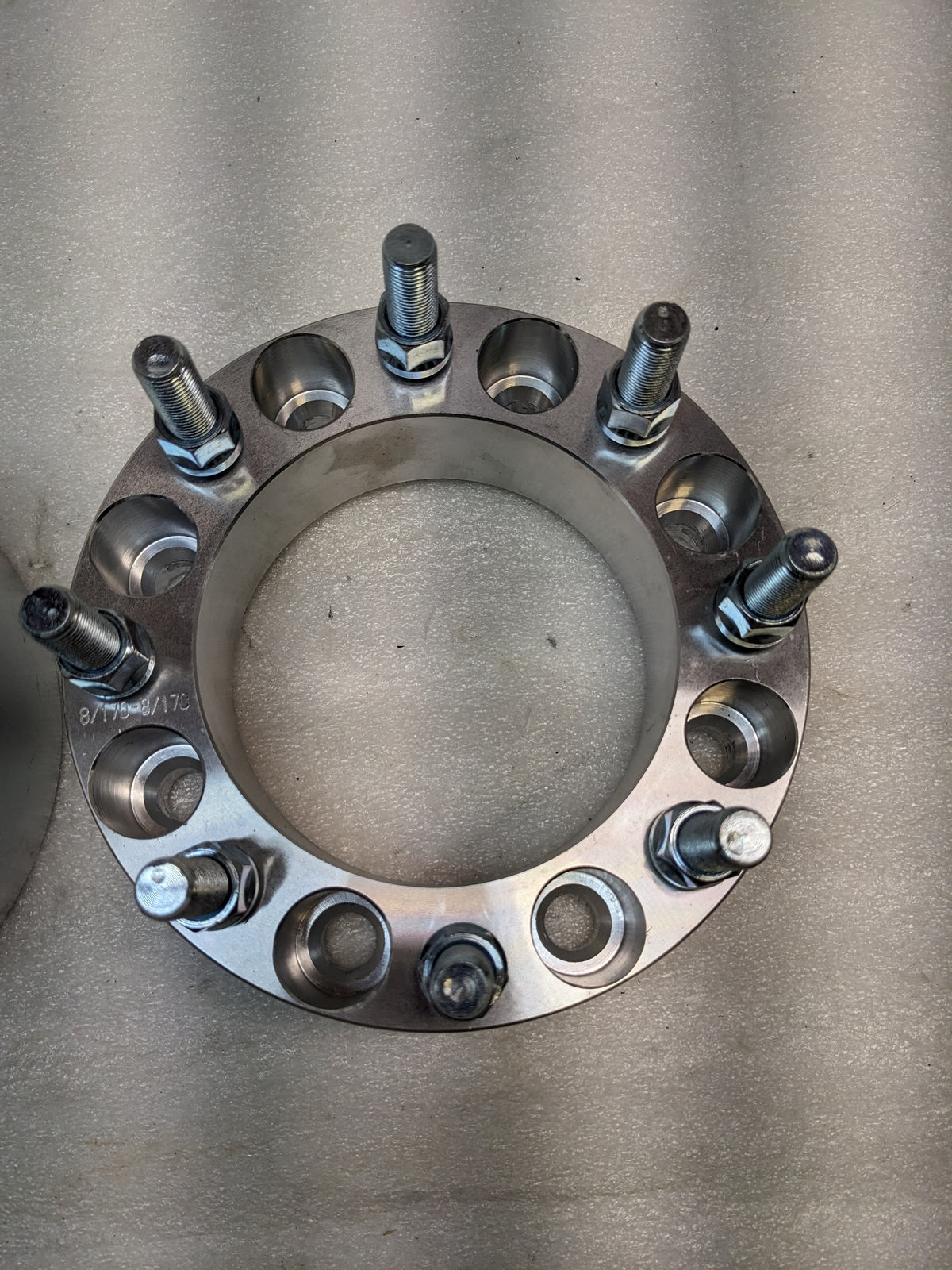 UNBRANDED WHEEL SPACER 8X170 2"THICK 14X2 STUDS (PAIR) NEW R6TB