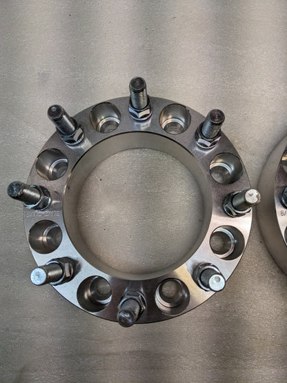 UNBRANDED WHEEL SPACER 8X170 2"THICK 14X2 STUDS (PAIR) NEW R6TB