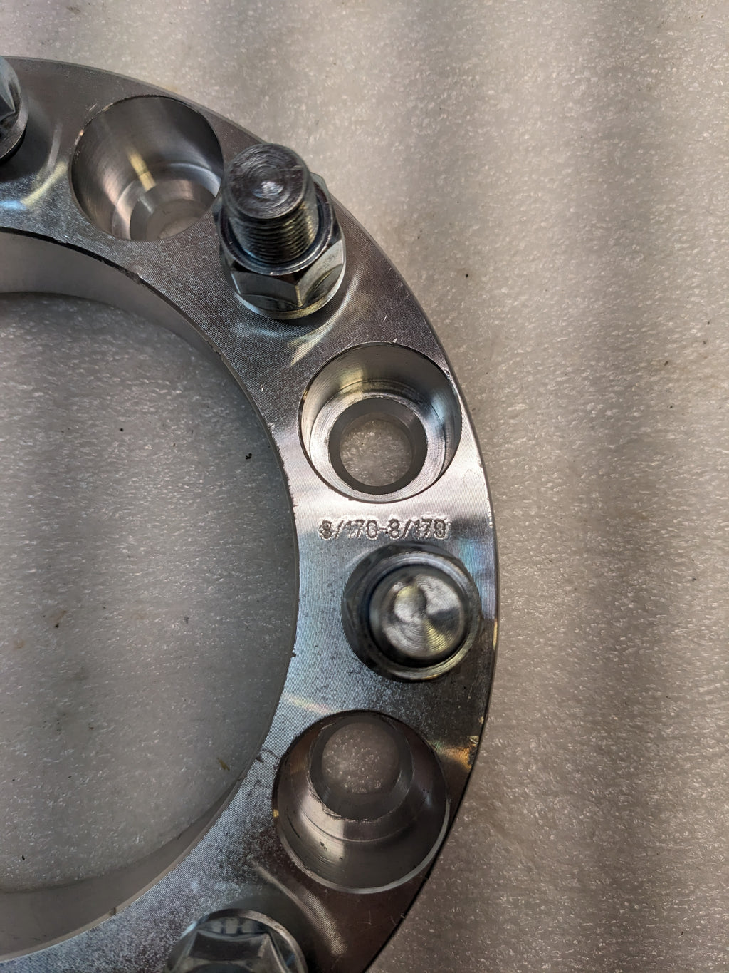 UNBRANDED WHEEL SPACER 8X170-8x170 1.5"THICK (PAIR) NEW R6TB