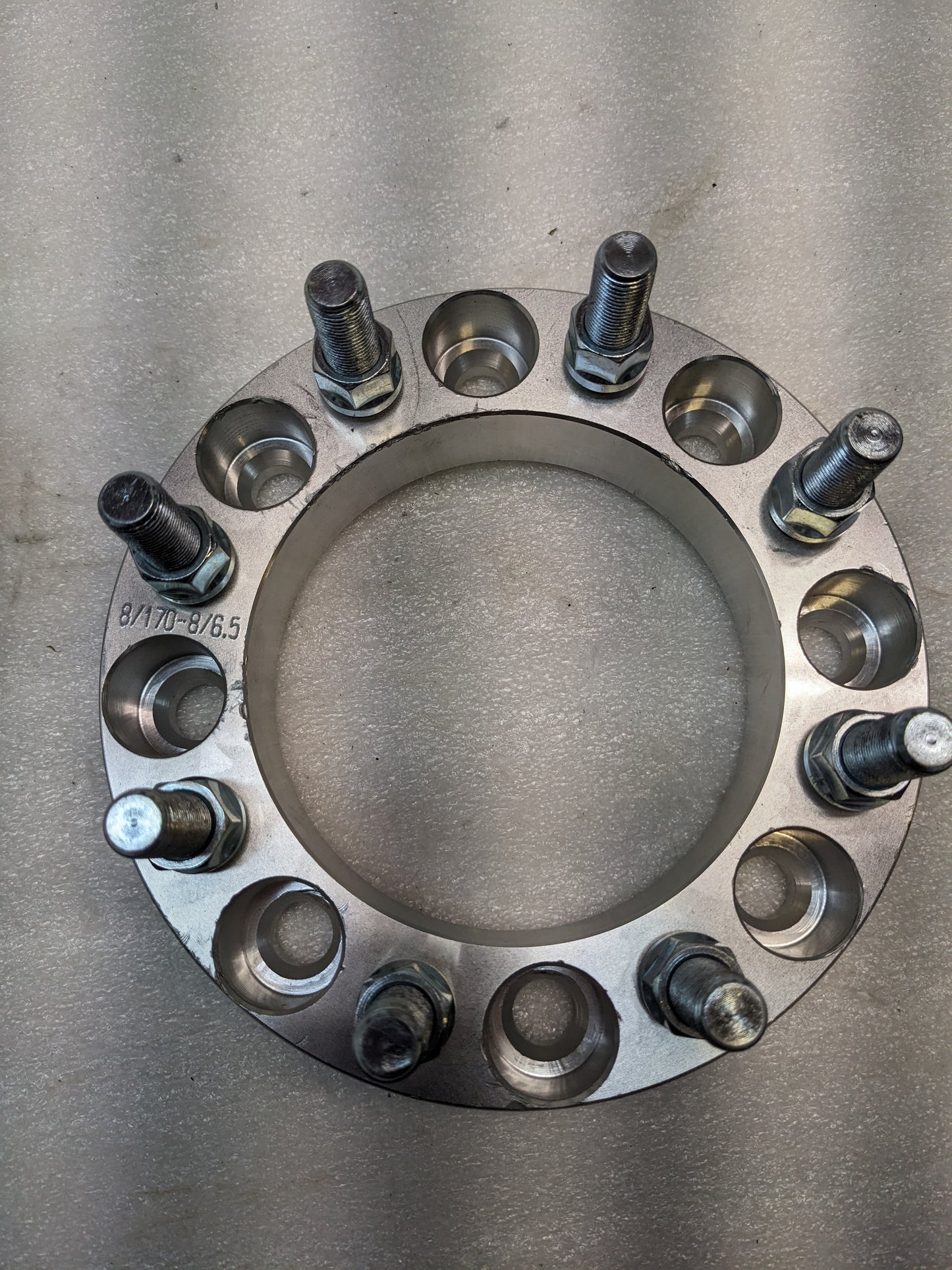 UNBRANDED WHEEL SPACER 8/170-8/6.5 1.5"THICK (PAIR) NEW R6TH