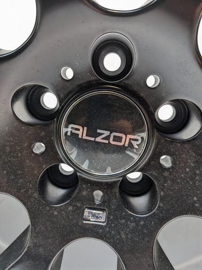 ALZOR ES3173681 STYLE 030 WHEEL 18X8" 5X112 35MM GLOSS BLACK NEW B2