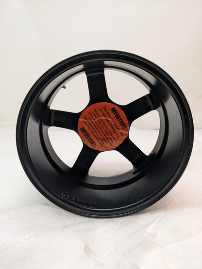 MOTEGI RACING RM116 16X7" 40MM 5X100 5X114MM WHEEL BLACK/ RED MATTE NEW B2