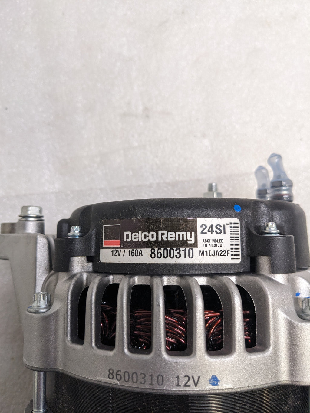 DELCO REMY 8600301 12V 160A HINGE MOUNT BRUSH ALTERNATOR NEW R8