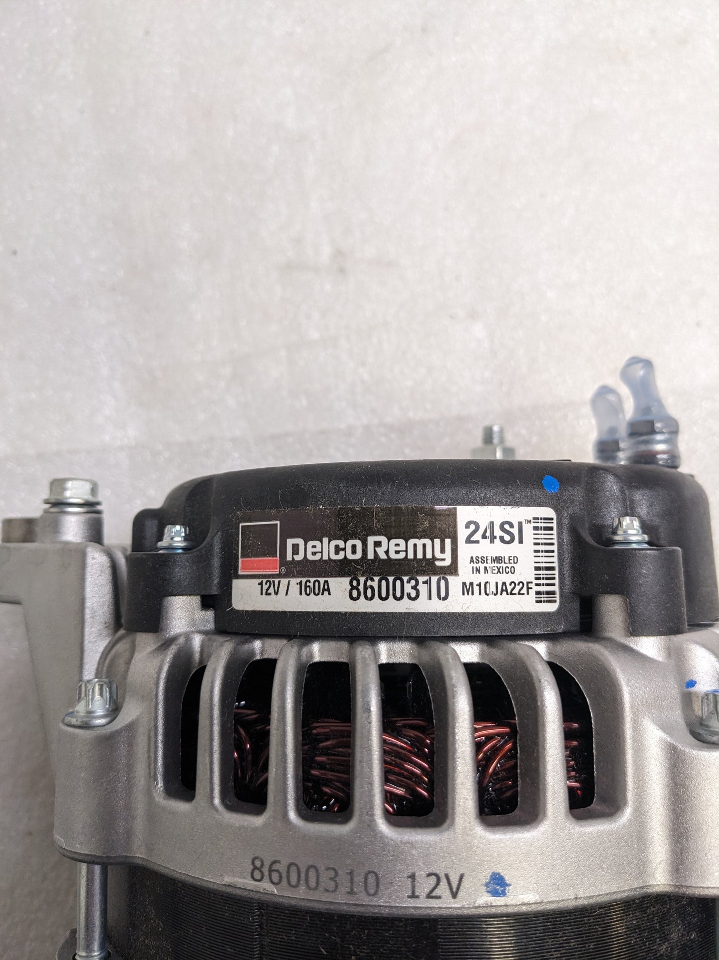 DELCO REMY 8600301 12V 160A HINGE MOUNT BRUSH ALTERNATOR NEW R8