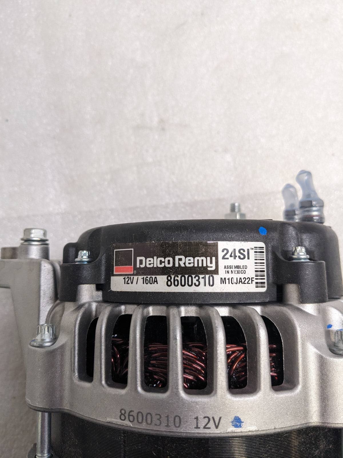 DELCO REMY 8600301 12V 160A HINGE MOUNT BRUSH ALTERNATOR NEW R8