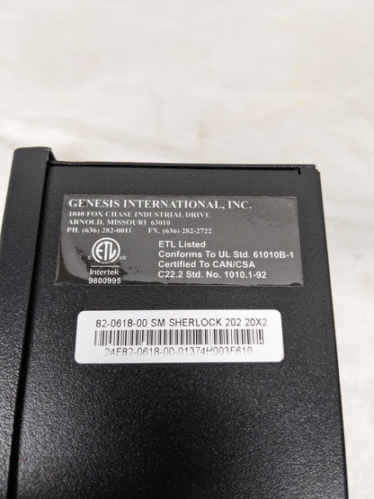GENESIS INTERNATIONAL 82-0618-00 SHERLOCK REFRIGERANT GAS MONITORING SYSTEM NEW R30