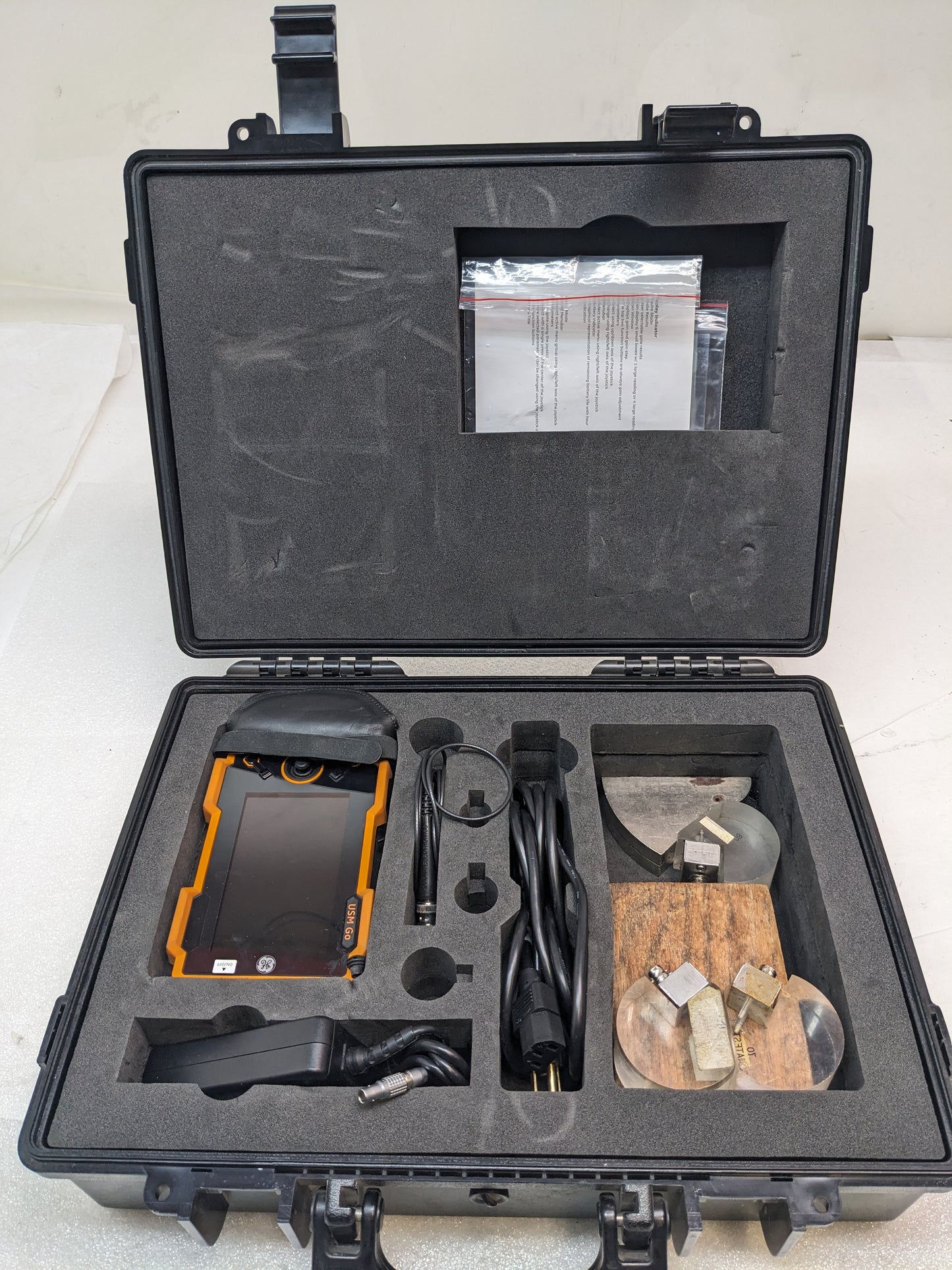 GE SENSING & INSPECTION USM GO ULTRASONIC FLAW DETECTOR NEW SR