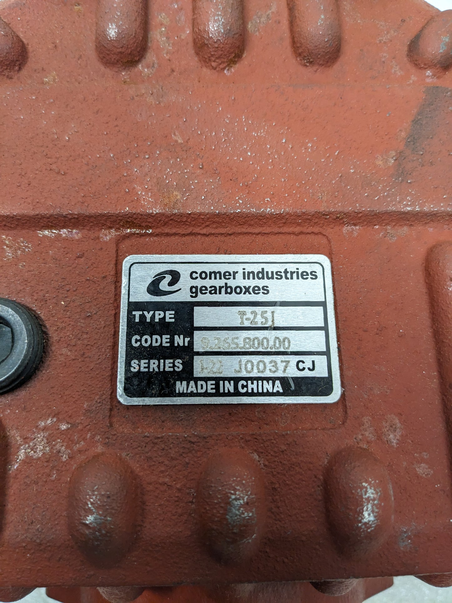 COMER INDUSTRIES 926580000 GEARBOX FOR WOODS ROTARY CUTTERS BW126 BW180 NEW B3B2