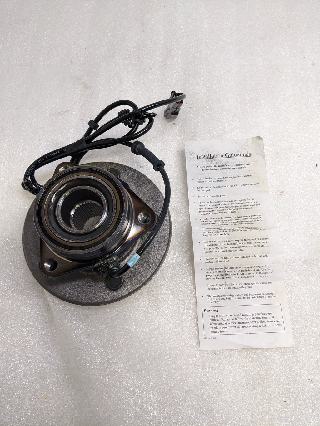 TIMKEN 550102 WHEEL BEARING AND HUB ASSEMBLY FOR 2000-2001 DODGE RAM 1500 NEW R4TD