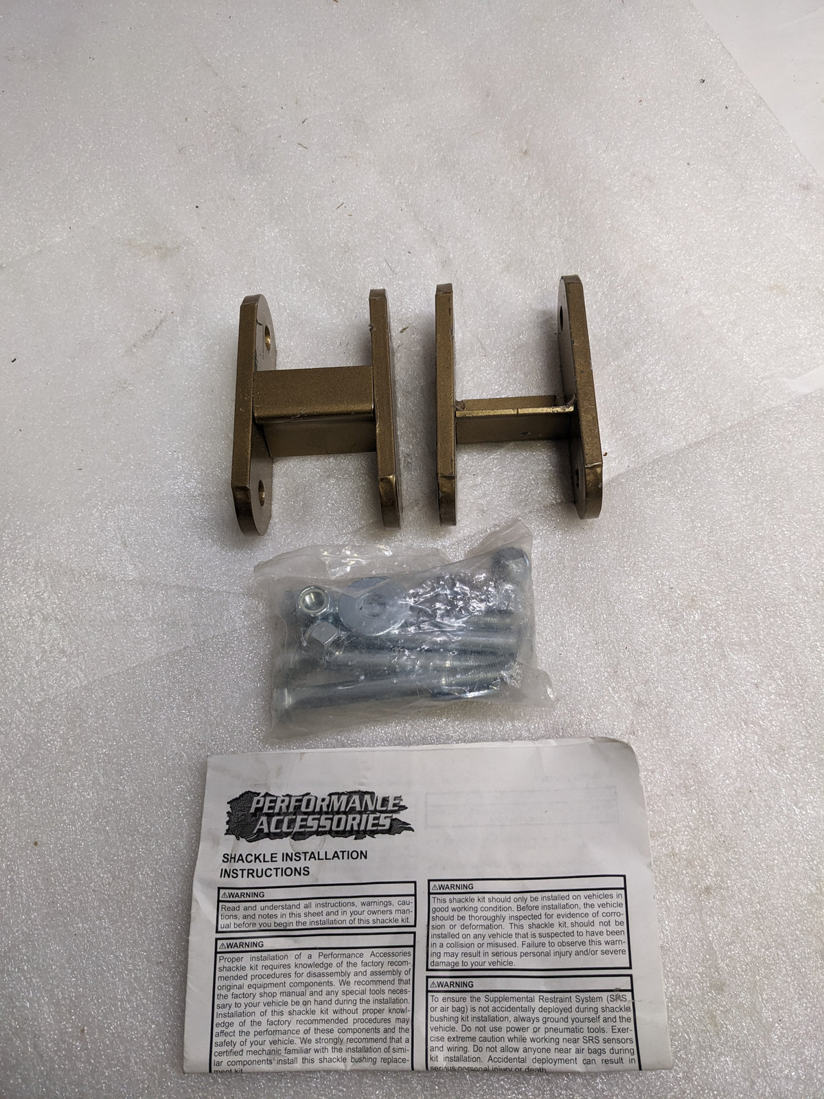 PERFORMANCE ACCESRORIES 0270 SHACKLE FOR JEEP CJ NEW R6