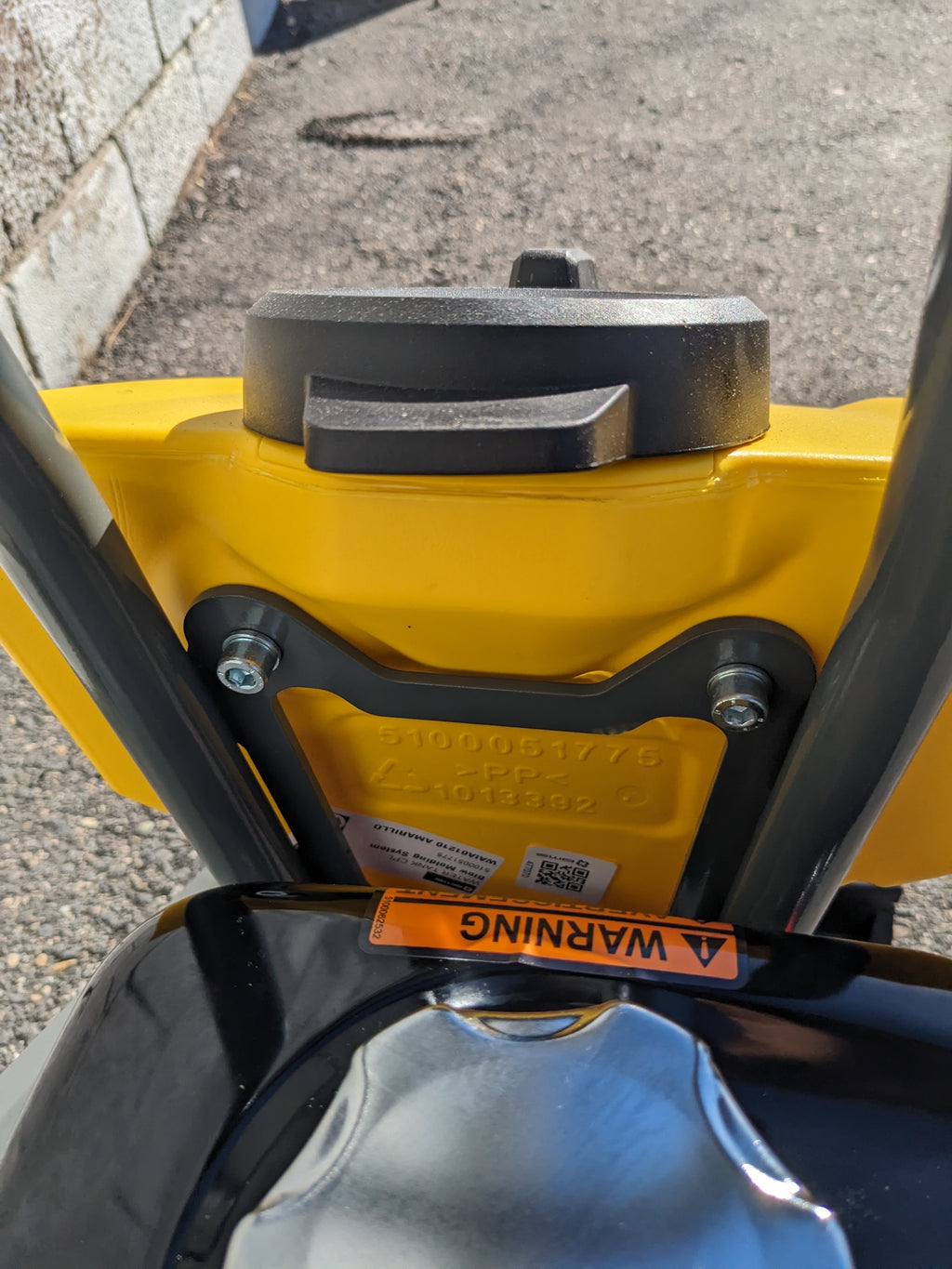 WACKER NEUSON BPS1340AW VIBRATION SOIL PLATE HONDA GX120 ENGINE #1 USED B2