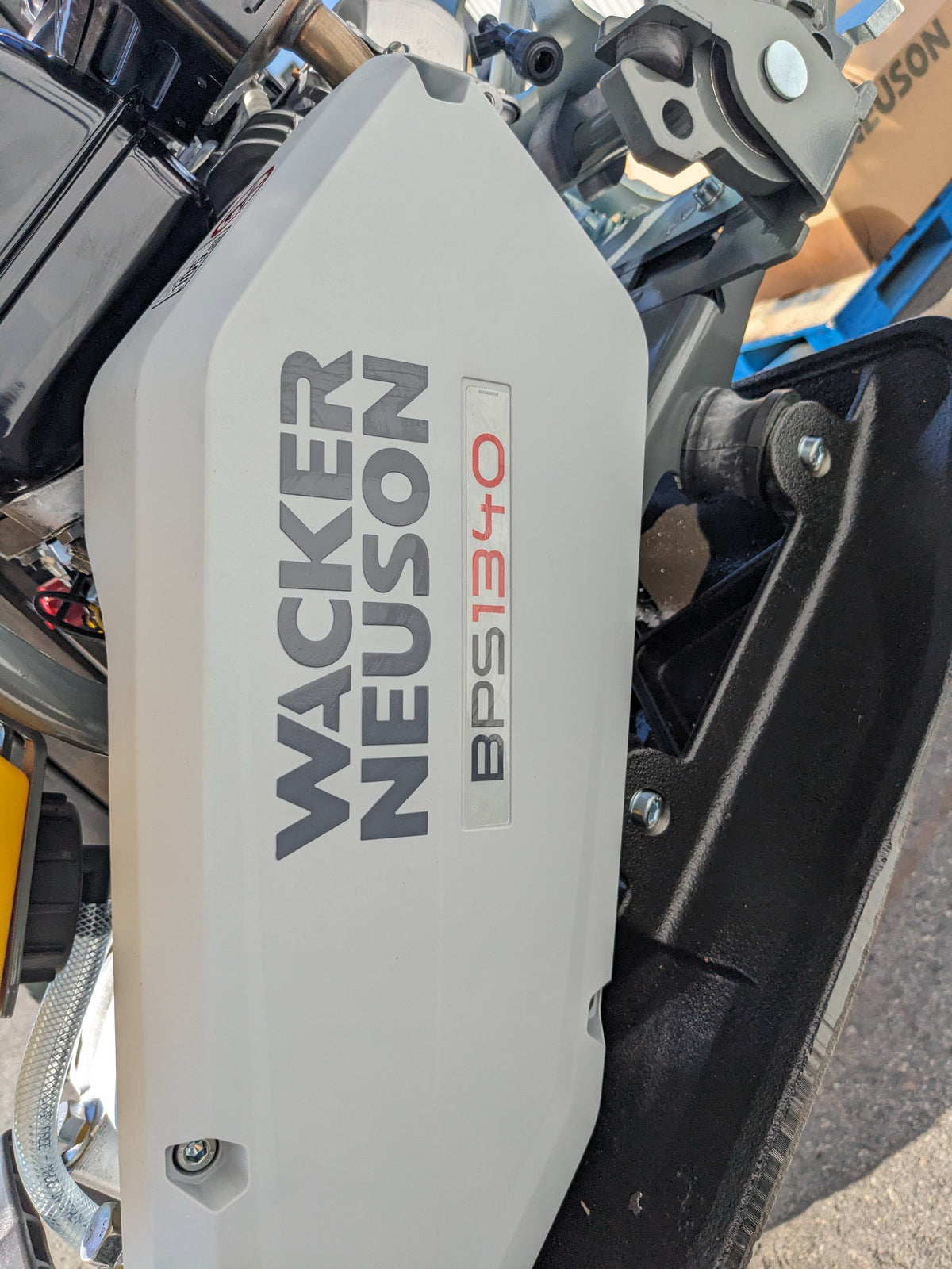 WACKER NEUSON BPS1340AW VIBRATION SOIL PLATE HONDA GX120 ENGINE #1 USED B2