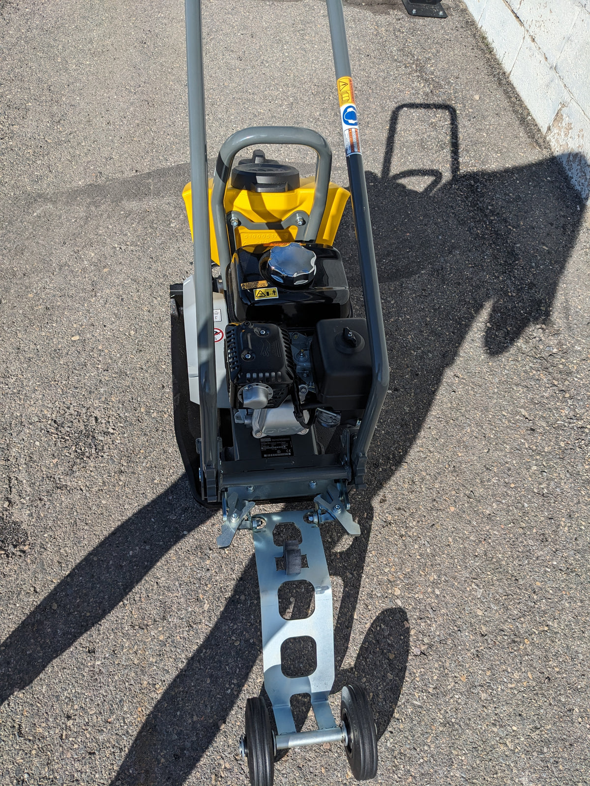 WACKER NEUSON BPS1340AW VIBRATION SOIL PLATE HONDA GX120 ENGINE #2 USED B2