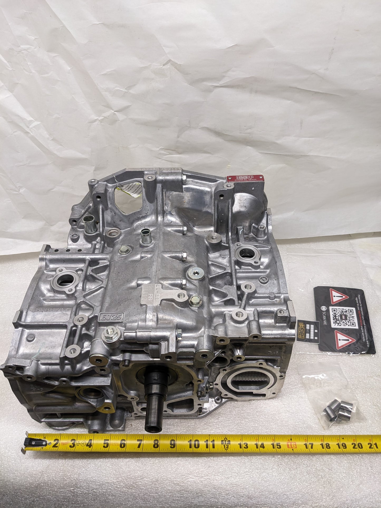 IAG IAG-ENG-S115 2.5L CLOSED DECK SHORT BLOCK 1150 BHP FOR SUBARU WRX/STI/LGT/FXT NEW B3B2