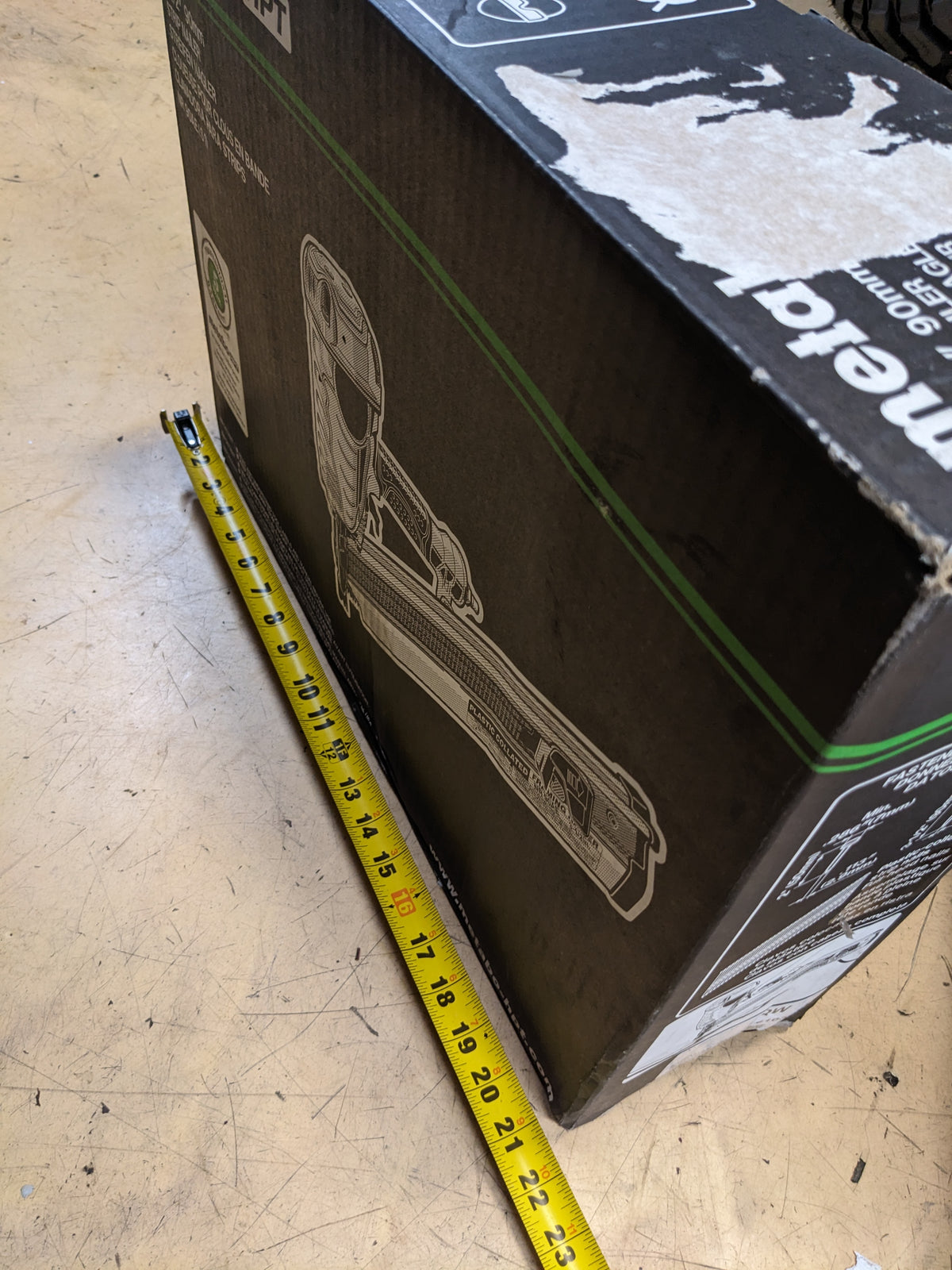 METABO HPT PNEUMATIC FRAMING NAILER 3-1/2" 21 DEG NR90AES1