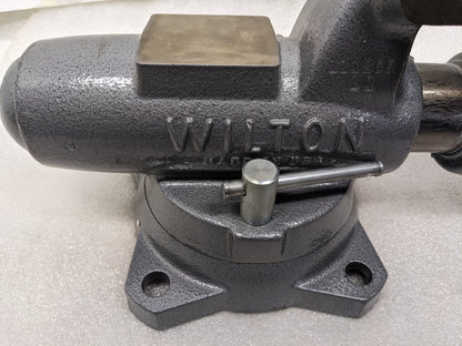 WILTON 28831 BENCH VISE 400 W/ SWIVEL BASE 4" JAW WIDTH 6-1/2" OPEN CAP NEW H1