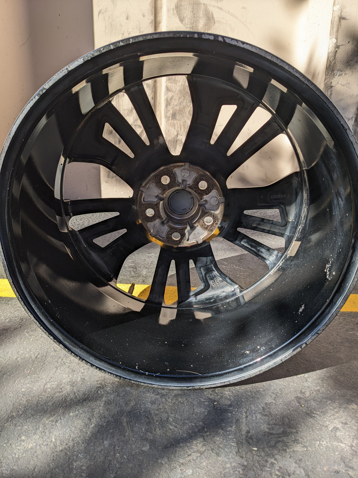 NISSAN ALTIMA 2023 19X8 5X114.3 OFFSET 55 BLACK OEM WHEEL RIM 9HF9D B2 #1