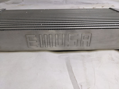 EMUSA ‎IC0010-25YCZ-036A-1 2.5" INLET/OUTLET ONE SIDE FRONT MOUNT INTERCOOLER OVERSIZE 25"X11"X3" CORESIZE 18"X11"X2.5" NEW SR