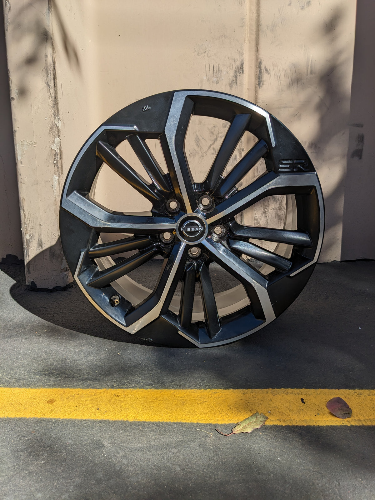 NISSAN ALTIMA 2023 19X8 5X114.3 OFFSET 55 BLACK OEM WHEEL RIM 9HF9D B2 #2