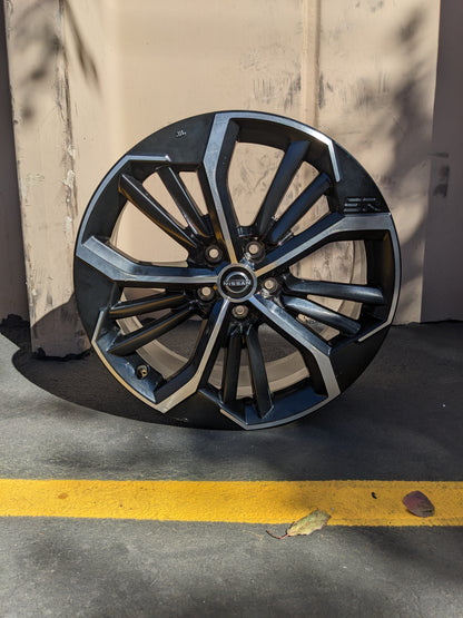 NISSAN ALTIMA 2023 19X8 5X114.3 OFFSET 55 BLACK OEM WHEEL RIM 9HF9D B2 #2