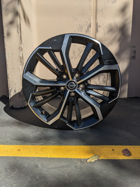 NISSAN ALTIMA 2023 19X8 5X114.3 OFFSET 55 BLACK OEM WHEEL RIM 9HF9D B2 #2