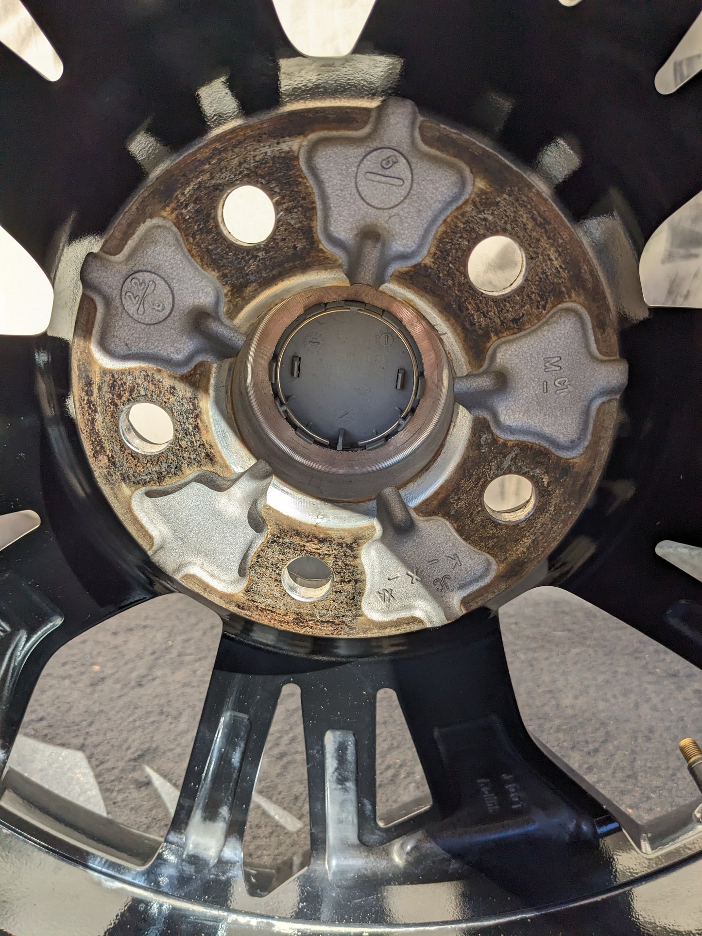 NISSAN ALTIMA 2023 19X8 5X114.3 OFFSET 55 BLACK OEM WHEEL RIM 9HF9D B2 #3