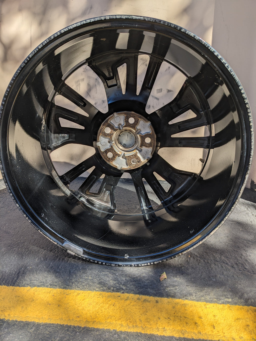 NISSAN ALTIMA 2023 19X8 5X114.3 OFFSET 55 BLACK OEM WHEEL RIM 9HF9D B2 #3