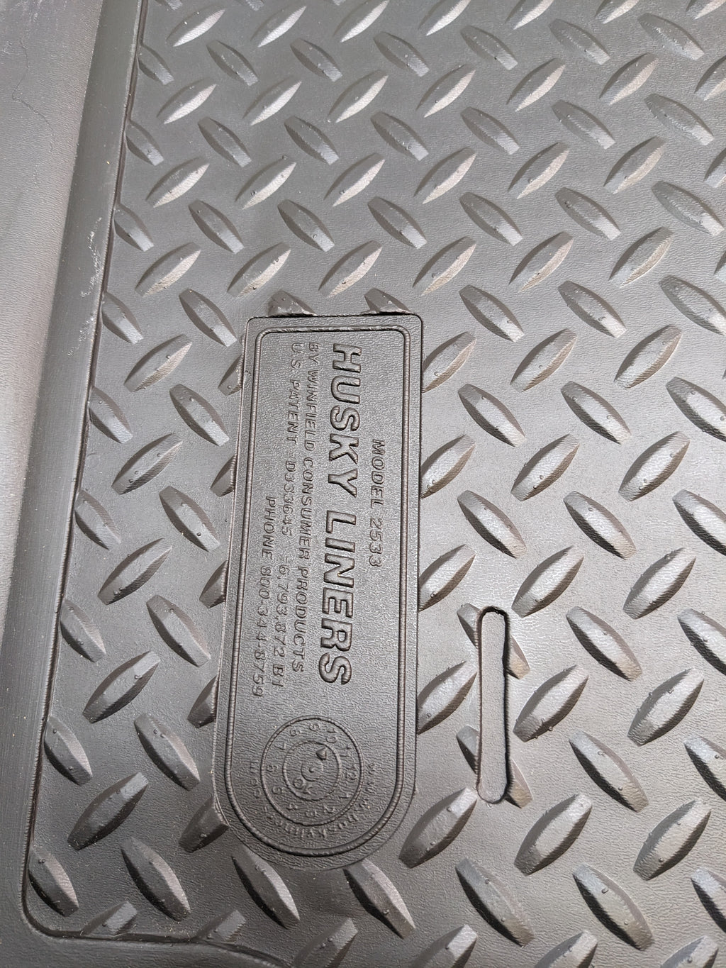 HUSKY LINERS 2533 WEATHERBEATER CARGO LINER FOR 2008-2009 TOYOTA LAND CRUISER BLACK NEW SR