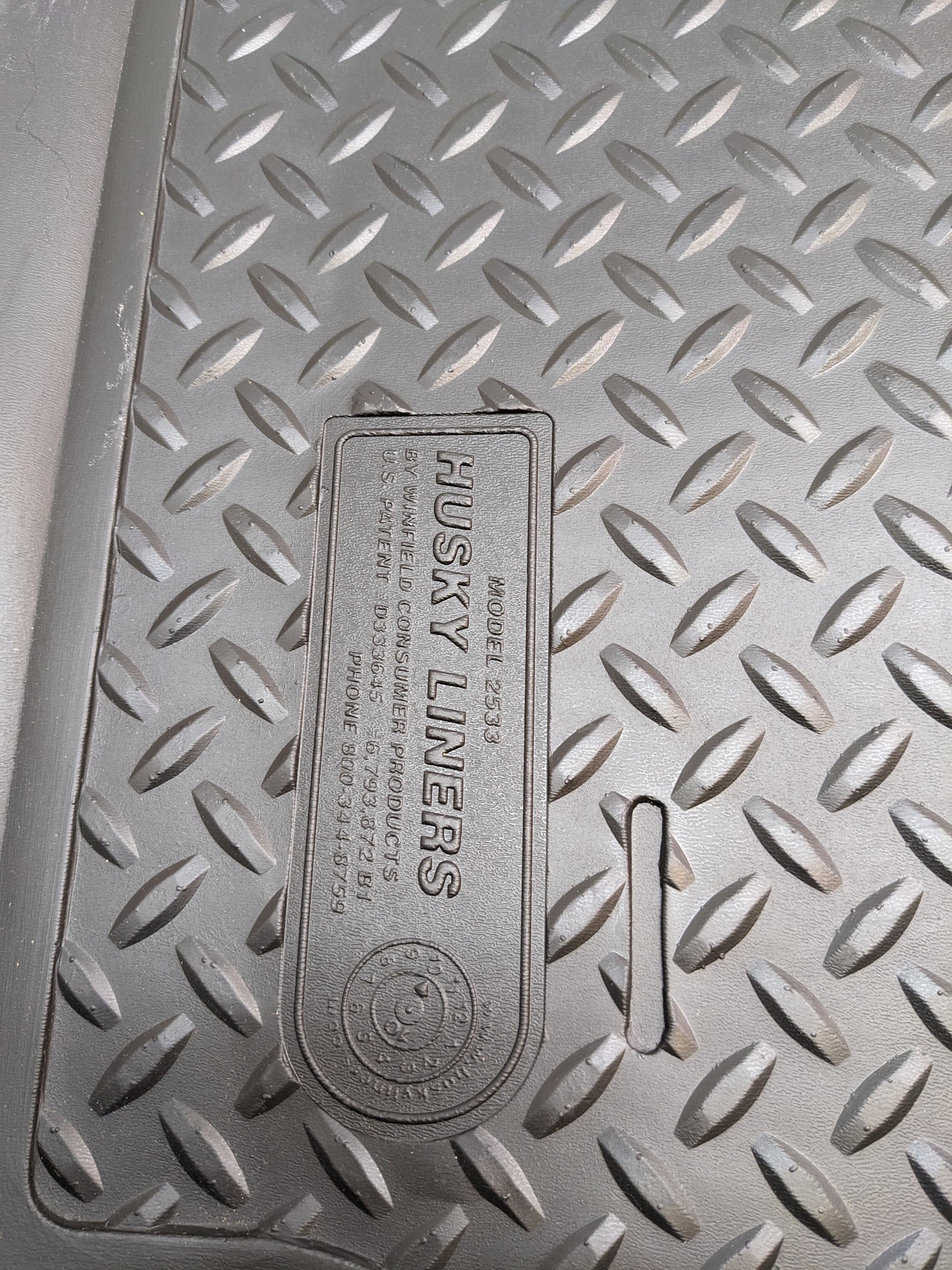 HUSKY LINERS 2533 WEATHERBEATER CARGO LINER FOR 2008-2009 TOYOTA LAND CRUISER BLACK NEW SR