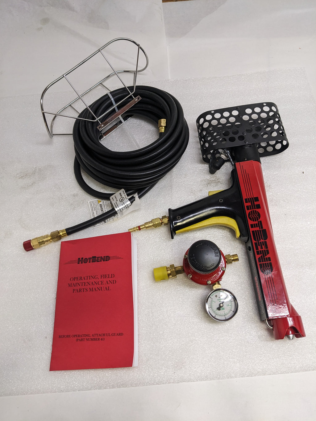 HOTBEND MODEL HBQ2  PROPANE HEAT GUN FOR 1/2"-8" NEW SR