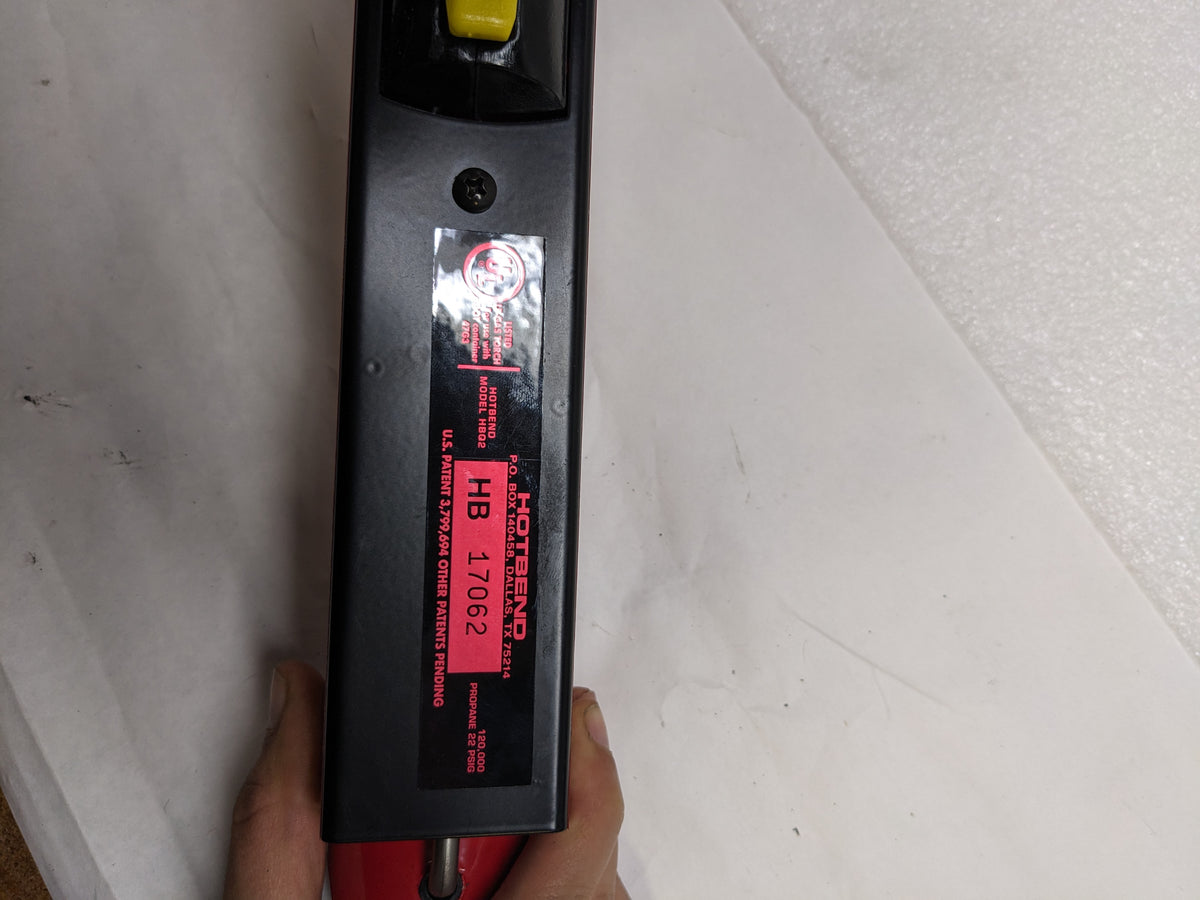 HOTBEND MODEL HBQ2  PROPANE HEAT GUN FOR 1/2"-8" NEW SR