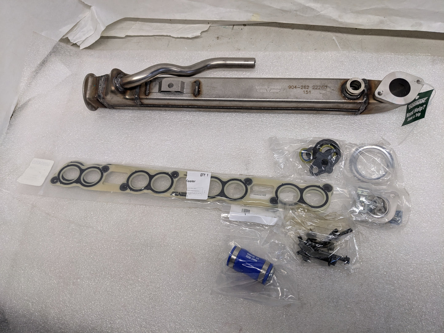 DORMAN 904-262 EXHAUST GAS RECIRCULATION COOLER KIT R18