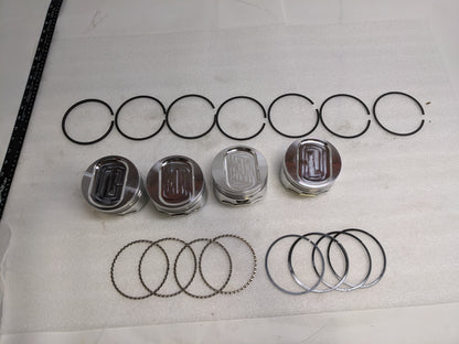 ROSS RACING PISTONS 73747 SET OF 4 PISTONS FOR PORSCHE NEW SR