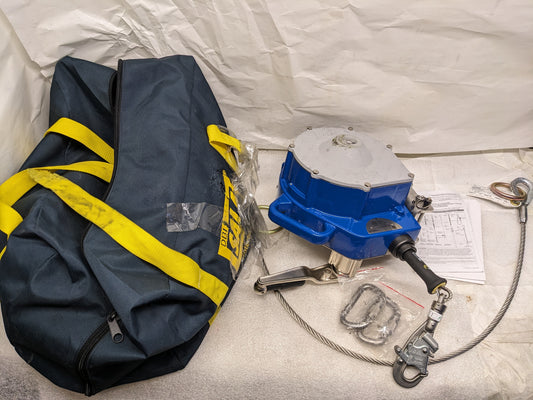 3M 3400168 RETRACTING LIFELINE 85 FT 3 WAY EMERGENCY RETRIEVAL SYSTEM NEW J2