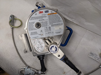 3M 3400168 RETRACTING LIFELINE 85 FT 3 WAY EMERGENCY RETRIEVAL SYSTEM NEW J2