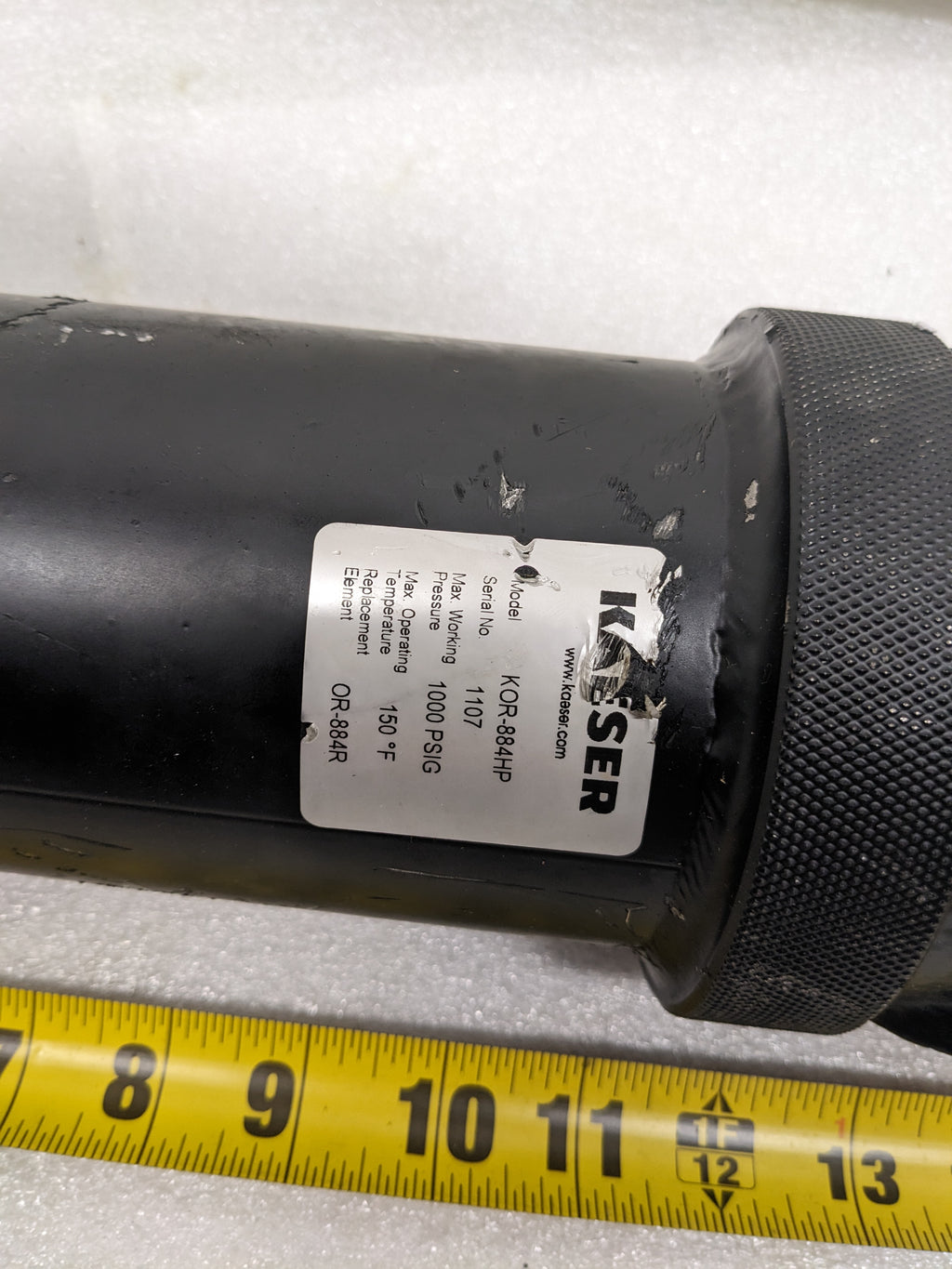 KAESER KOR-884HP HIGH PRESSURE OIL REMOVAL FILTER NEW R17
