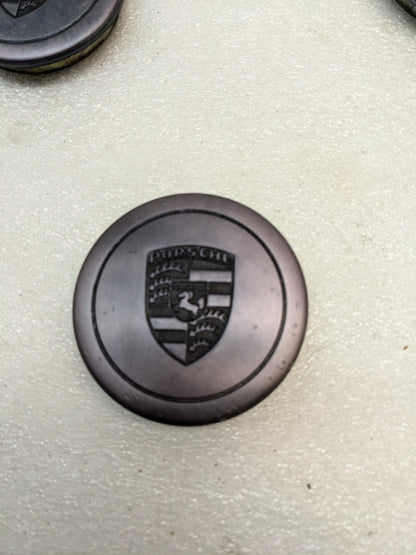 PORSCHE 90136103200 HUB CAP FOR 1965-1977 911/912 SET OF FOUR USED R21T4