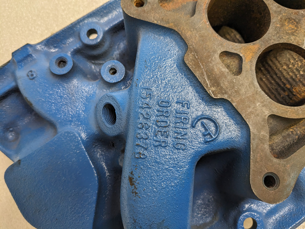 FORD C50E9425C INTAKE MANIFOLD 4 BARREL FOR 1965 FORD MUSTANG USED R10