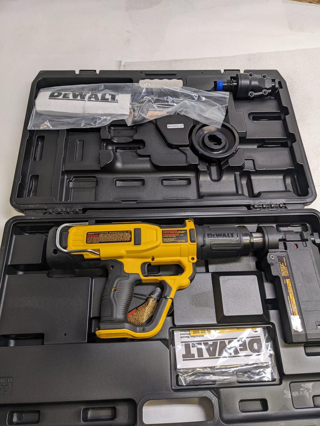 DEWALT DFD270MK FULLY AUTOMATIC .27 CALIBER POWDER-ACTUADED TOOL NEW SR TODO