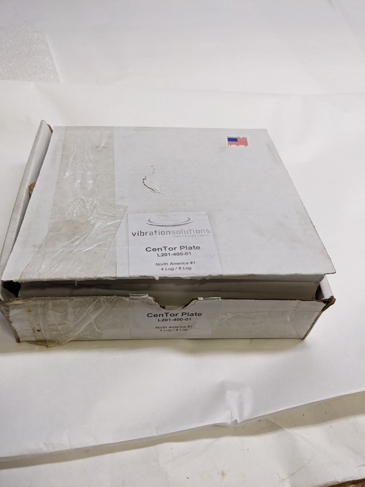VIBRATION SOLUTIONS L201-400-01 CENTOR PLATE 4 LUG/8 LUG NEW SR
