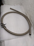 STAINLESS STEEL BRAIDED 9' HOSE 13X16" ID 1-1/8" OD RUBBER LINED NEW R8